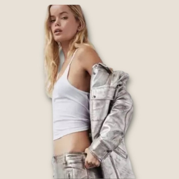 Nicholas K for Free People Metallic Seth Shirt - Picture 5 of 14